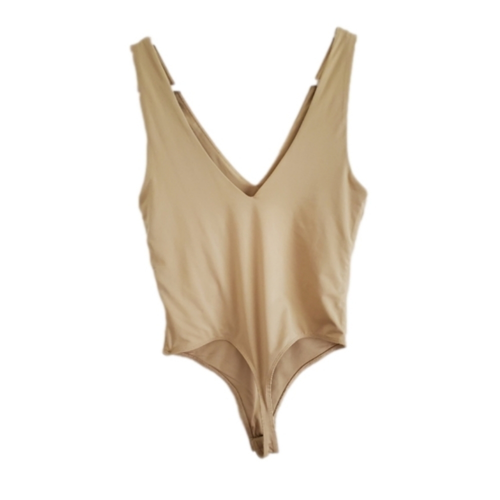 SWS Bodysuit Tank Top,  Nude colour  Sz M  LIKE NEW